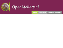 Tablet Screenshot of openateliers.nl